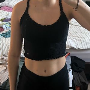 Hollister ribbed tank top